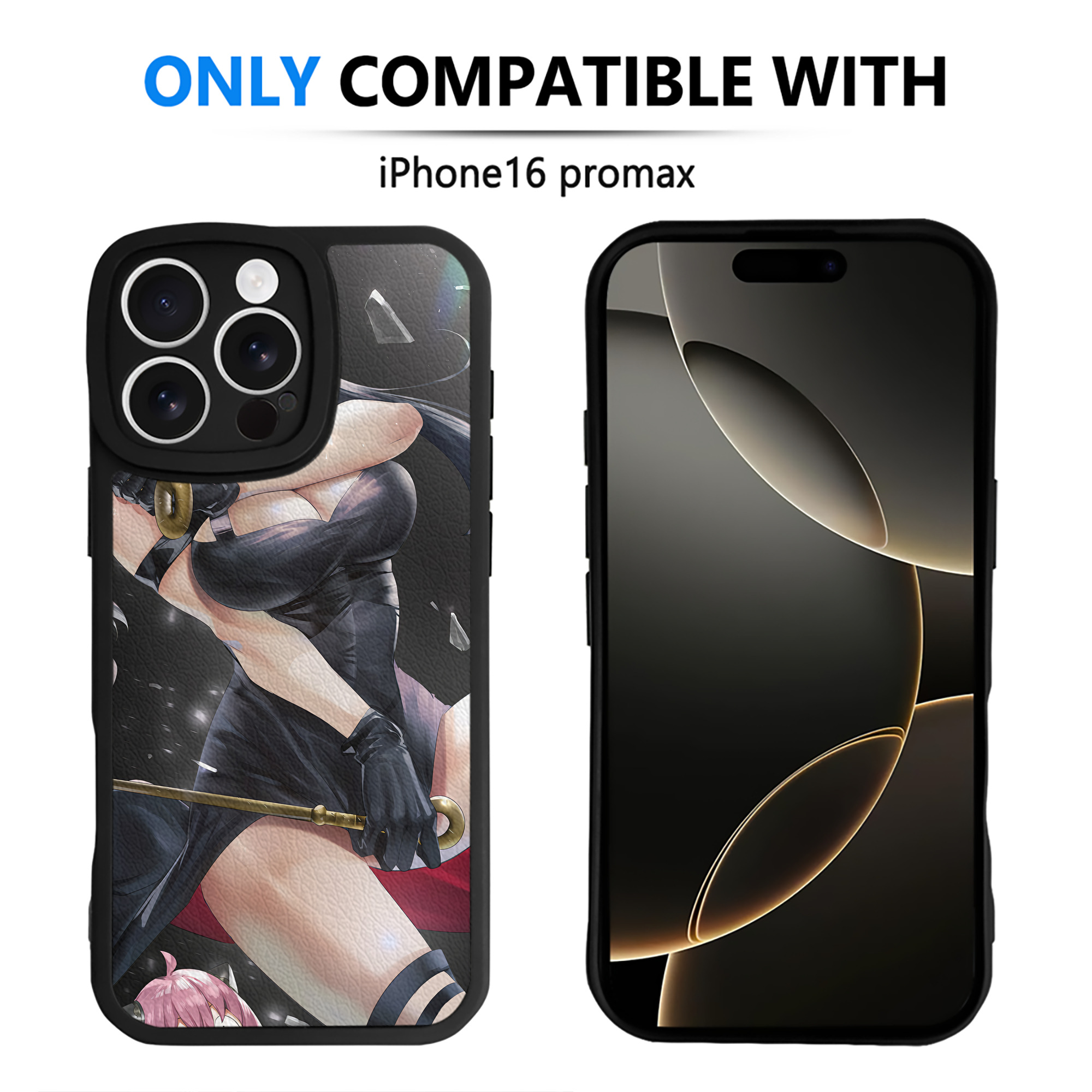 （画像用） SPY×FAMILY间谍家家酒 【iPhone 16シリーズ対応】シリコンスマホケース（レザー調） 材質：シリコン